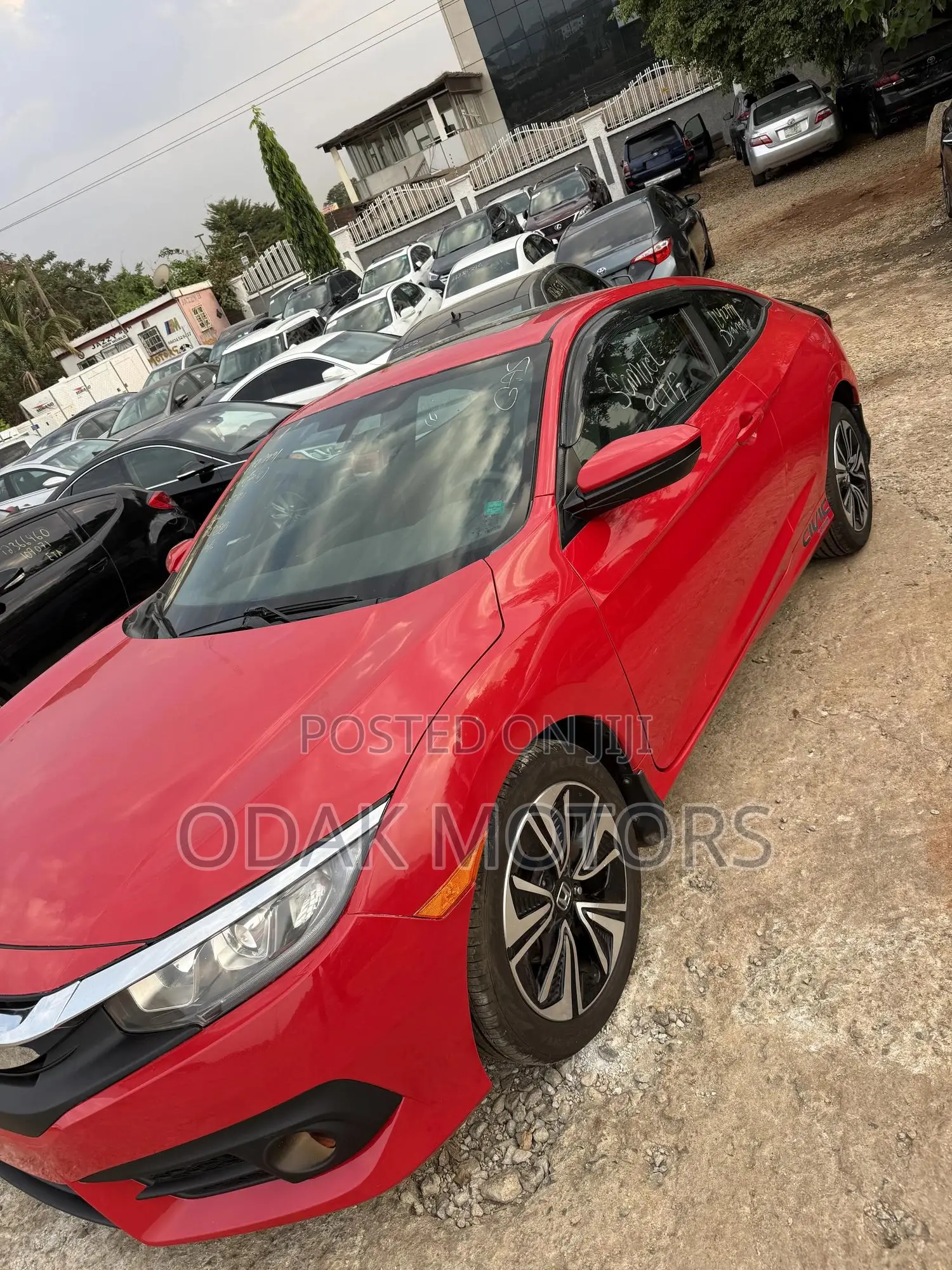 Honda Civic EX-L 2dr Coupe (1.5L 4cyl) 2017 Red