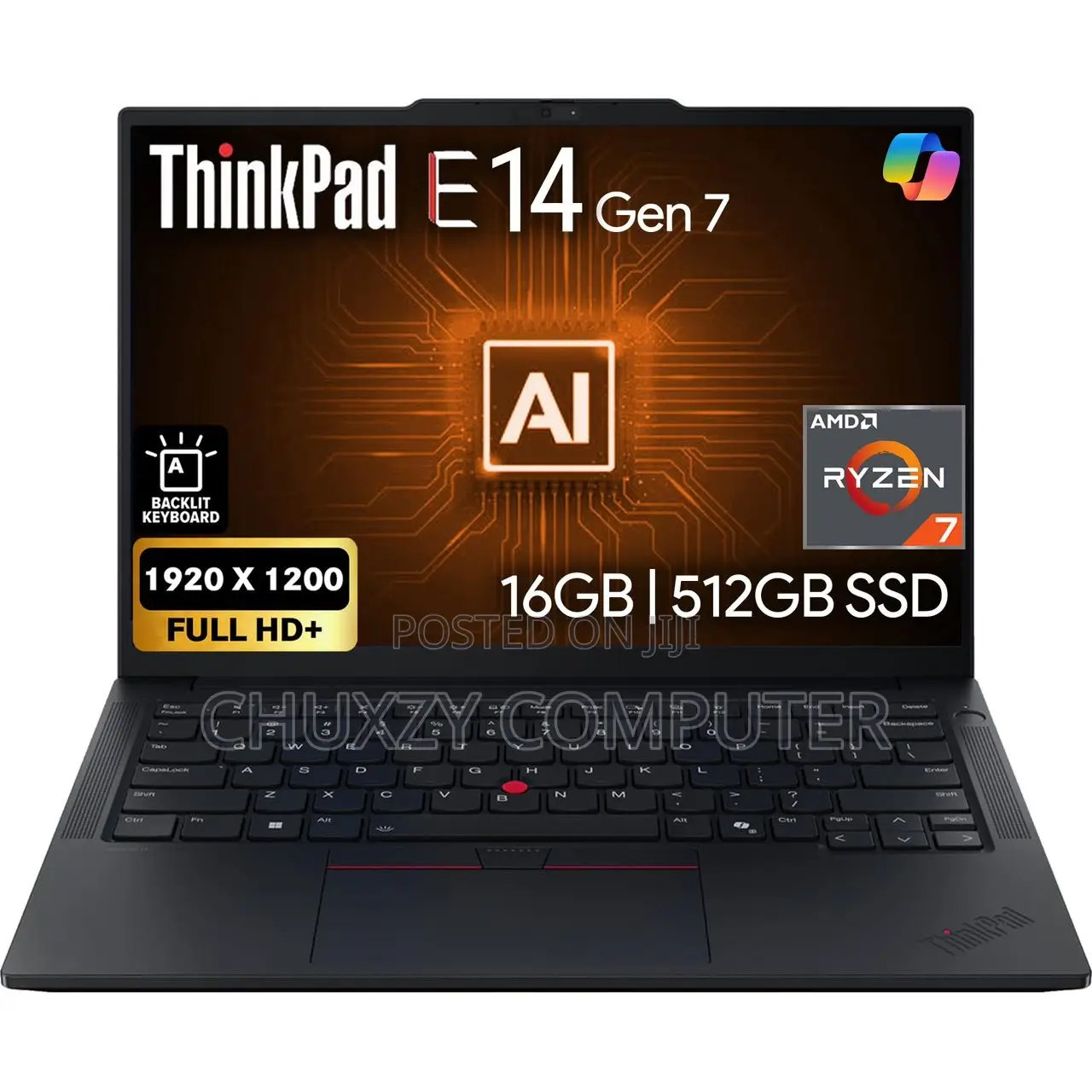 New Laptop Lenovo ThinkPad E14 Gen 6 16GB AMD Ryzen 5 SSD 512GB