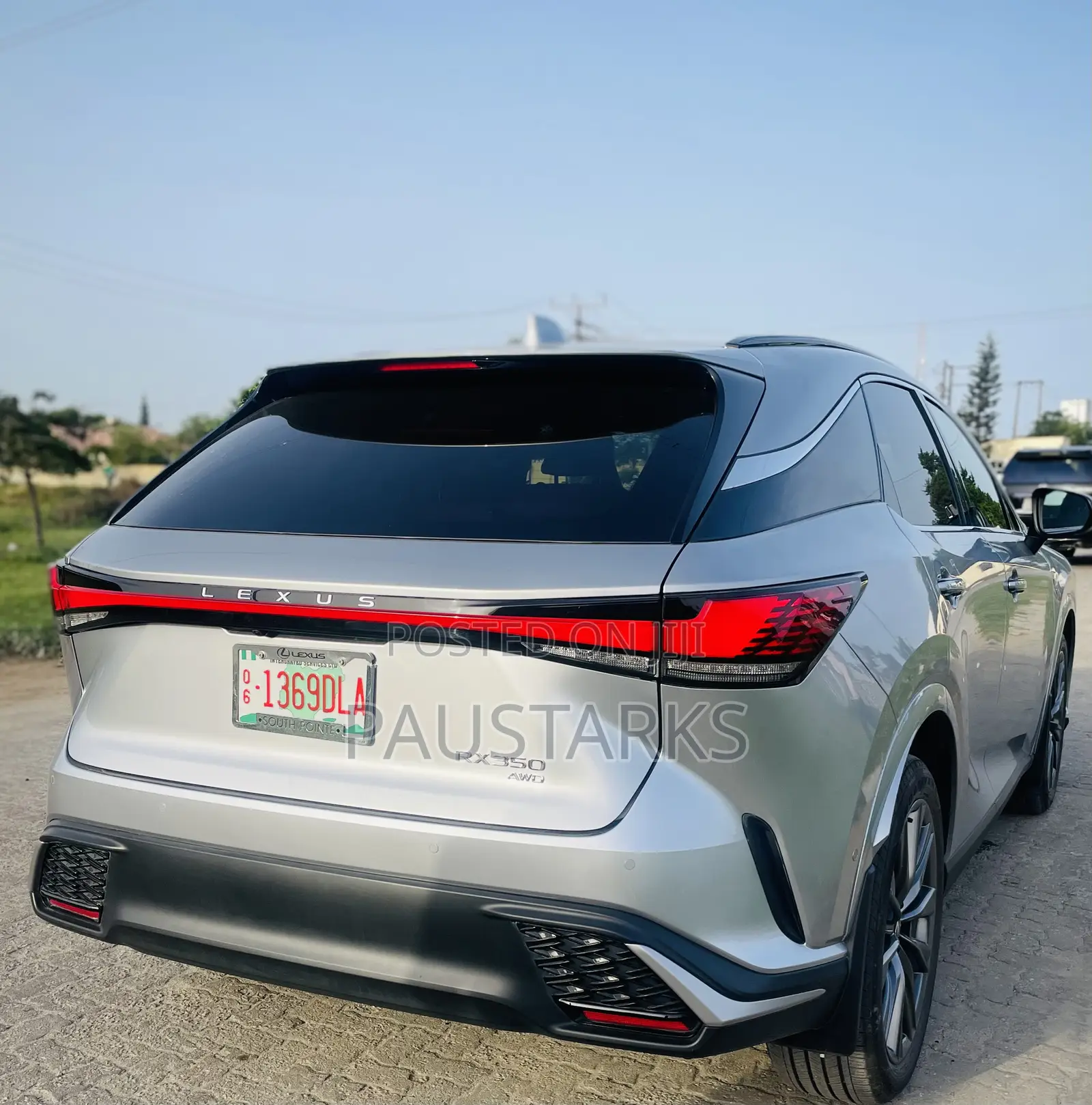 Lexus RX 350 F SPORT AWD 2024 Silver