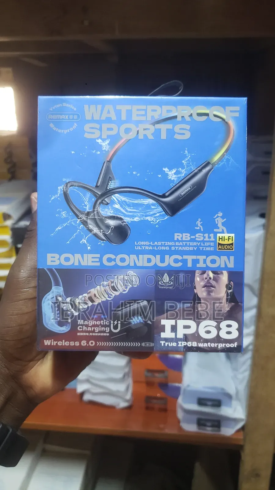 Remax Waterproof Sport Wireless 6.0 Bone Conduction