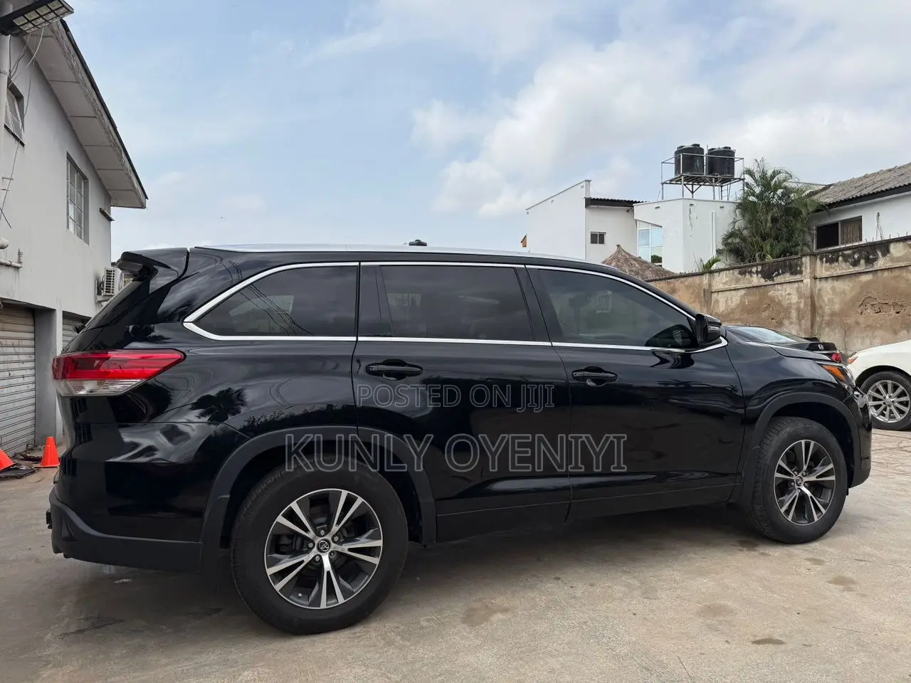 Toyota Highlander XLE V6 4x4 (3.5L 6cyl 6A) 2016 Black