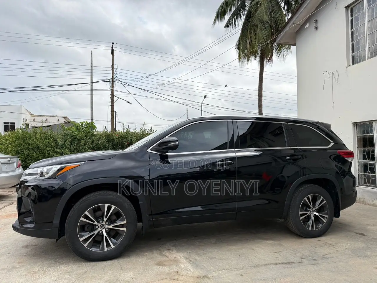 Toyota Highlander XLE V6 4x4 (3.5L 6cyl 6A) 2016 Black