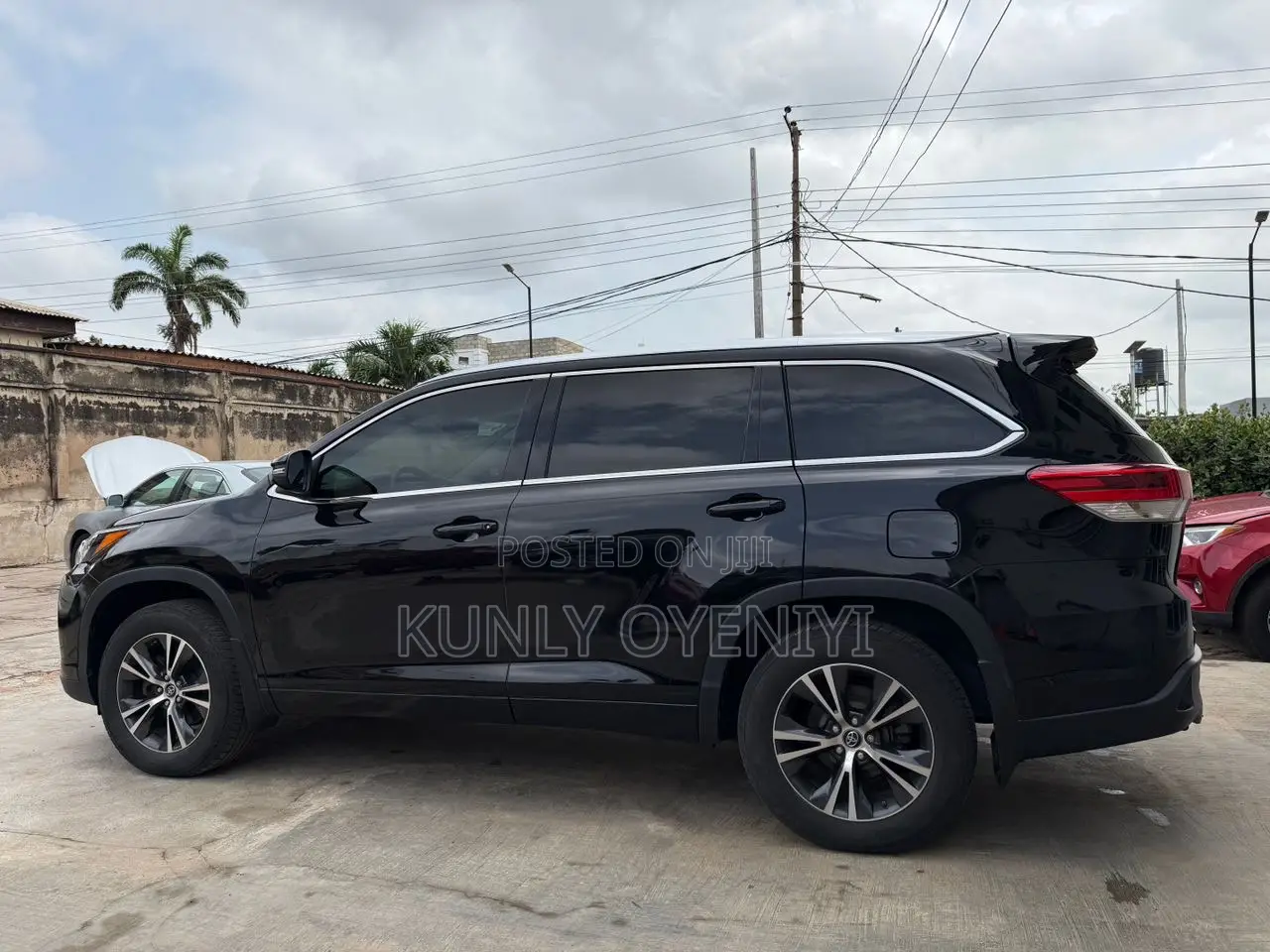 Toyota Highlander XLE V6 4x4 (3.5L 6cyl 6A) 2016 Black
