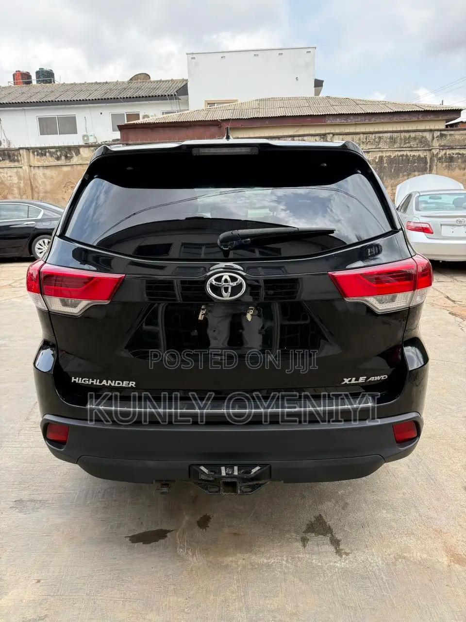 Toyota Highlander XLE V6 4x4 (3.5L 6cyl 6A) 2016 Black