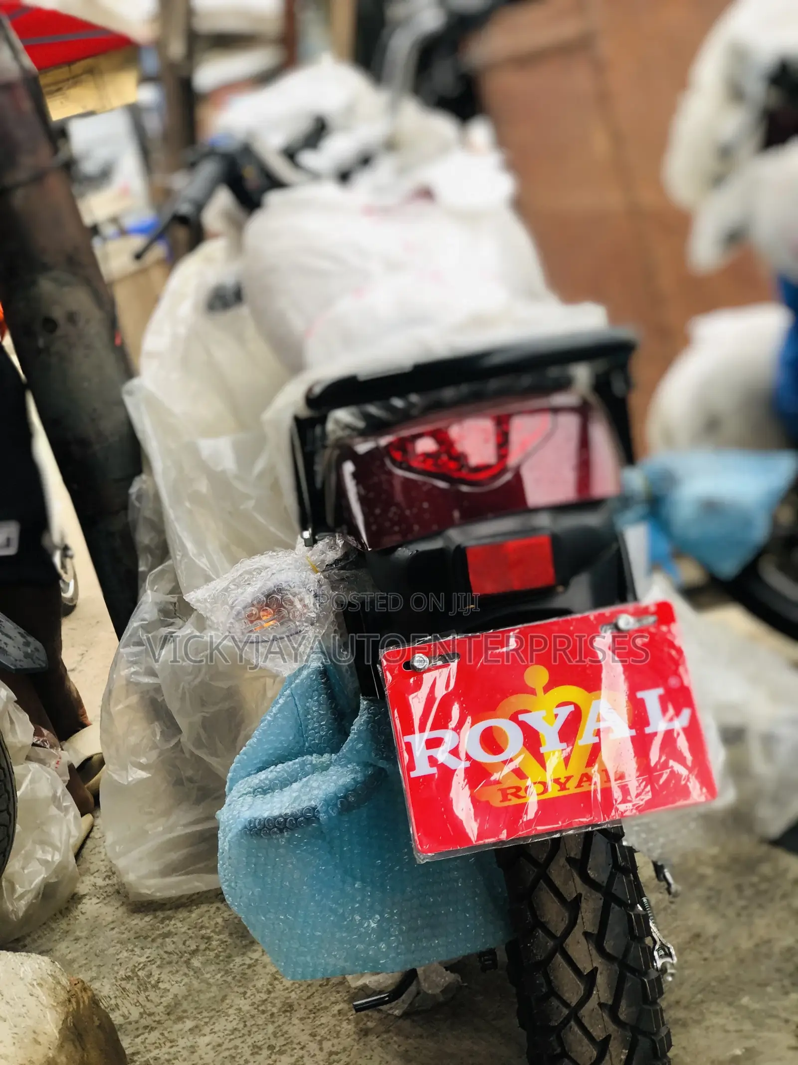 New Royal Motorcycle 2026 Red
