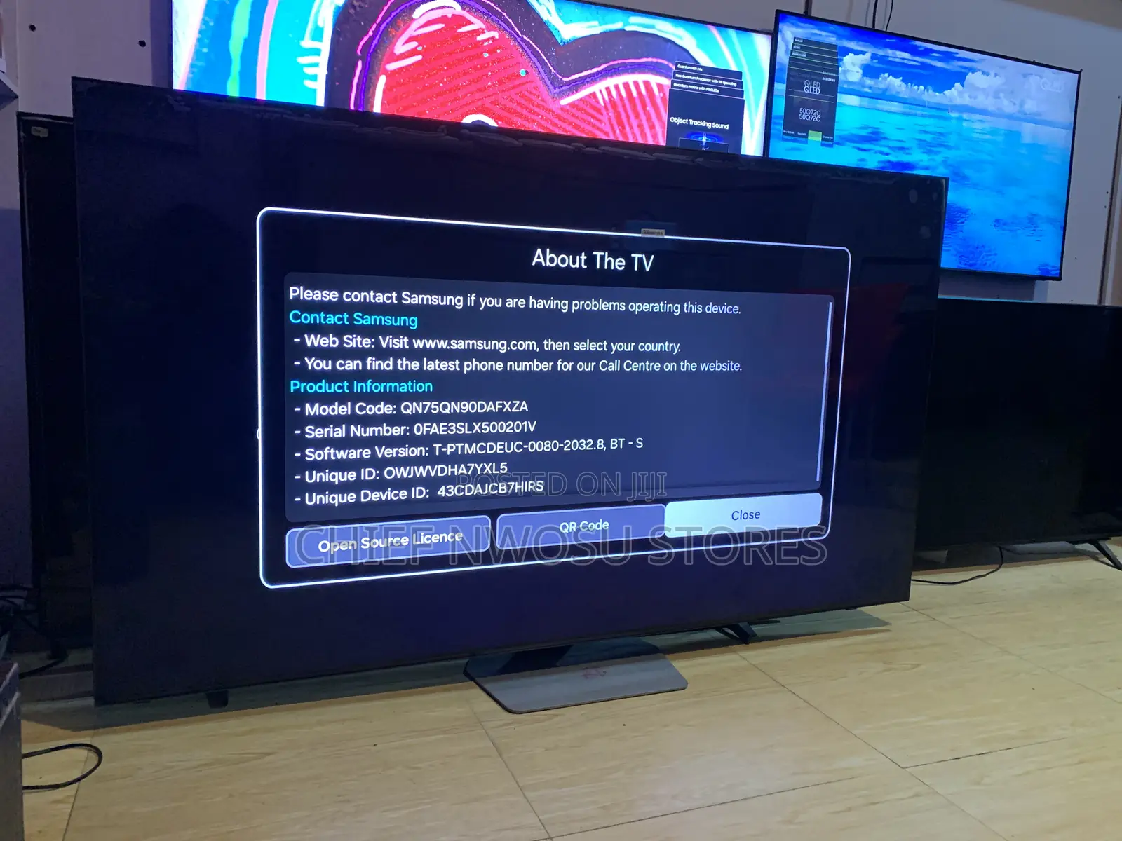 2024 75" Samsung Neoqled Display Smart Tv With Neo Quantum Processor