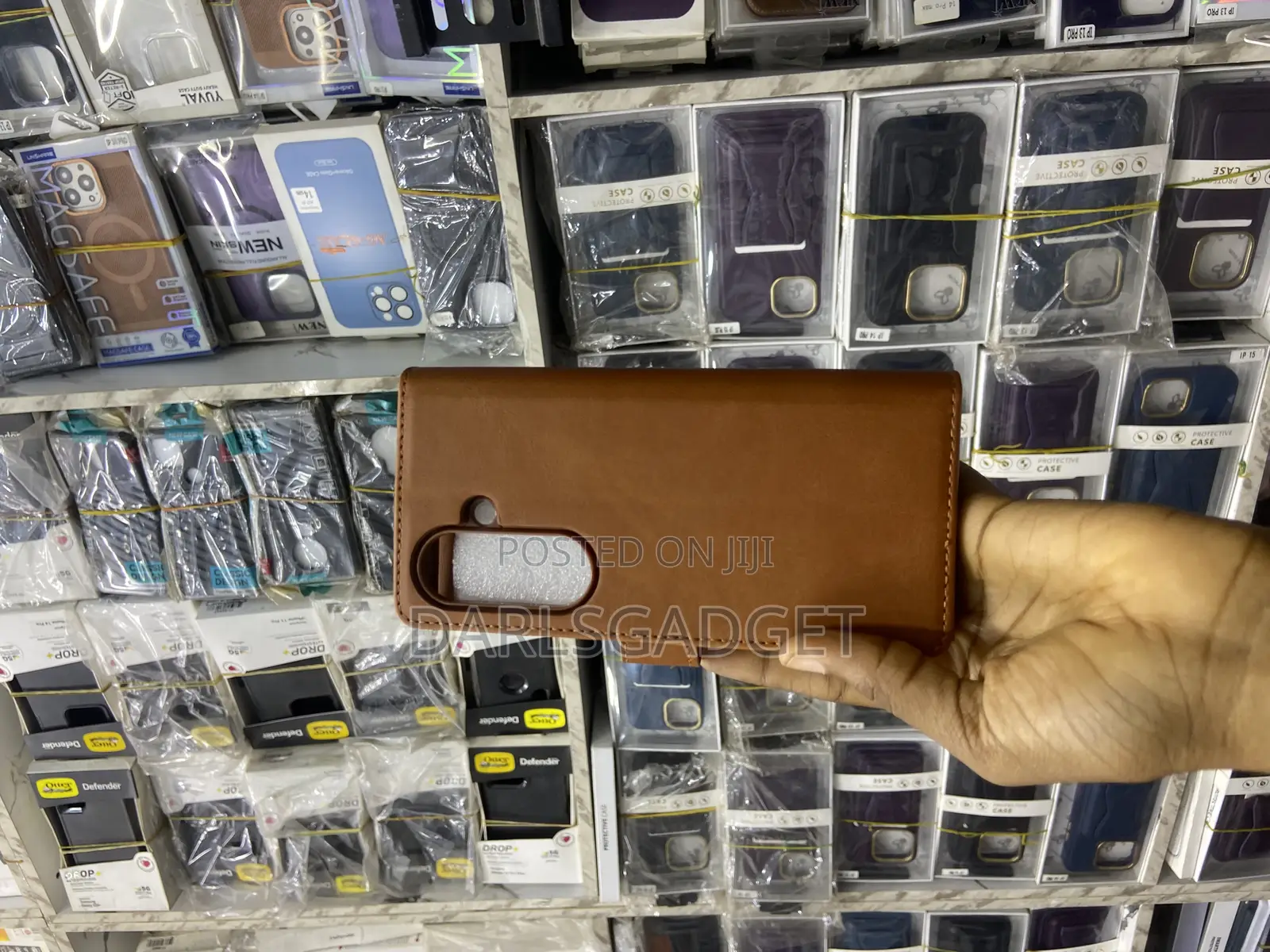 Premium Fold 5/6/7 Leather Wallet Case Card Holder Magnetic Flip