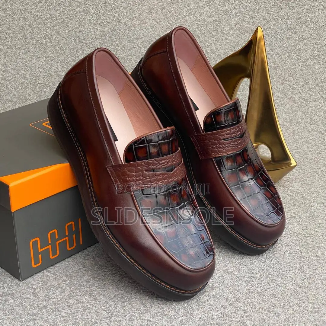 Luxury Leather Oggi Classic Shoes