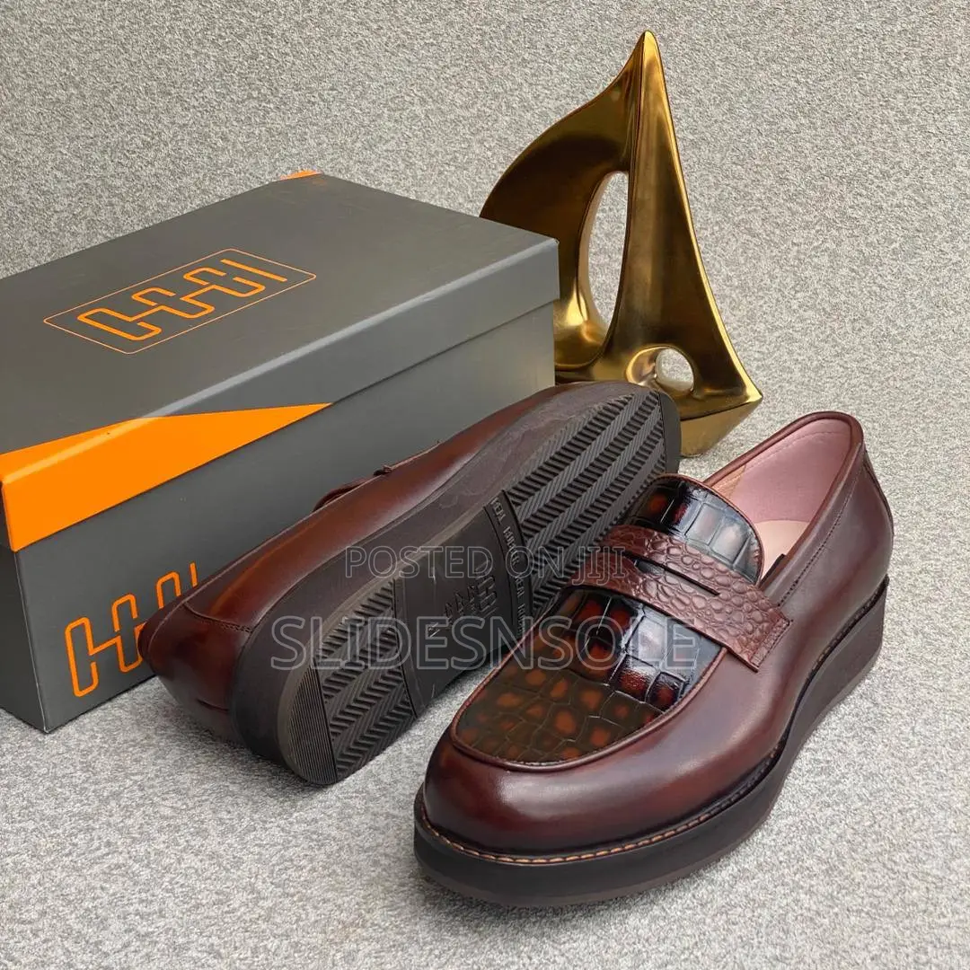 Luxury Leather Oggi Classic Shoes