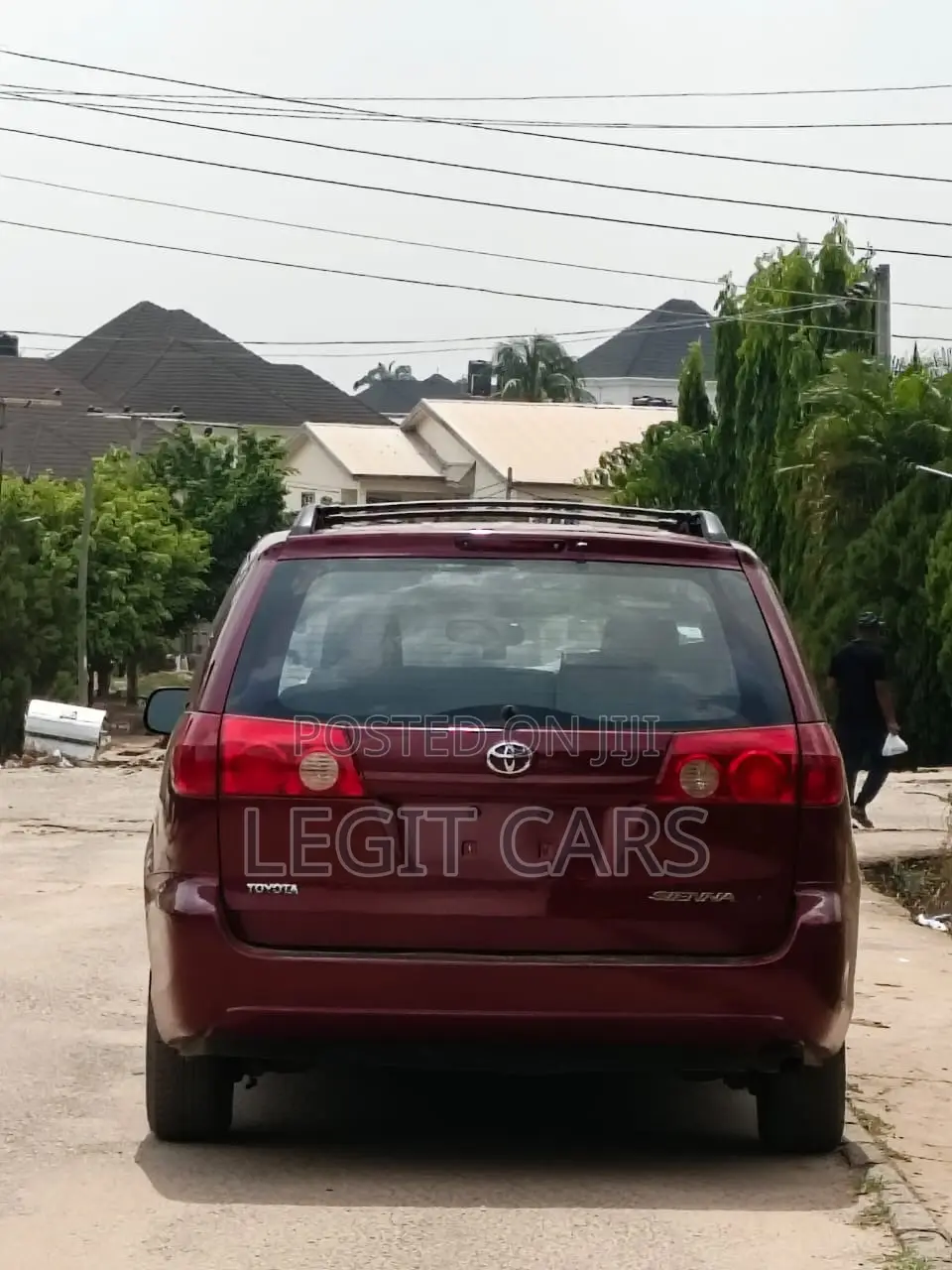 Toyota Sienna 2007 Red