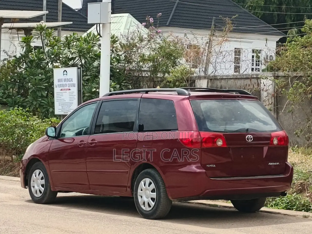 Toyota Sienna 2007 Red