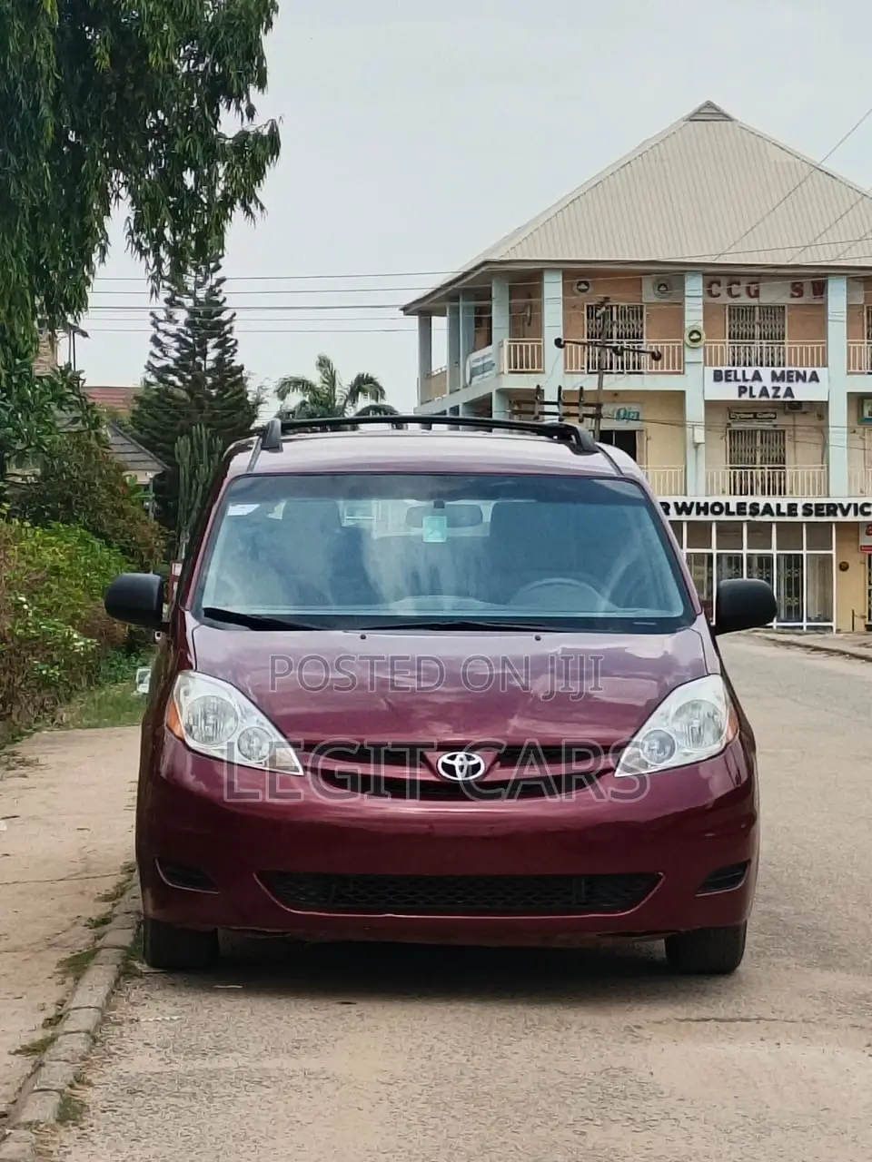 Toyota Sienna 2007 Red
