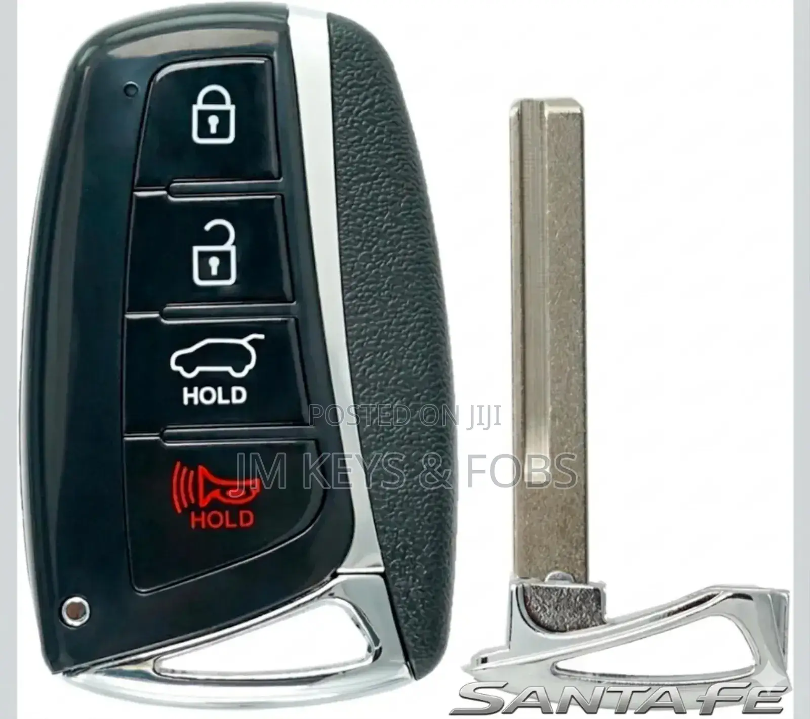 Smart Keyless Entry Fob Replacement for Hyundai Santa Fe