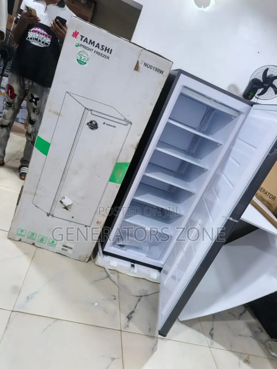 Tamashi 198l Upright Freezer Cooling Appliance System