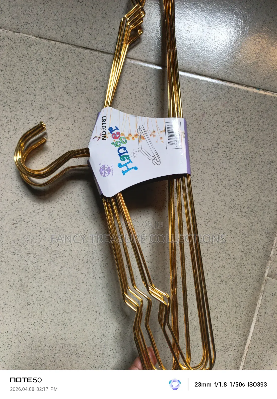 10pc Gold Hanger