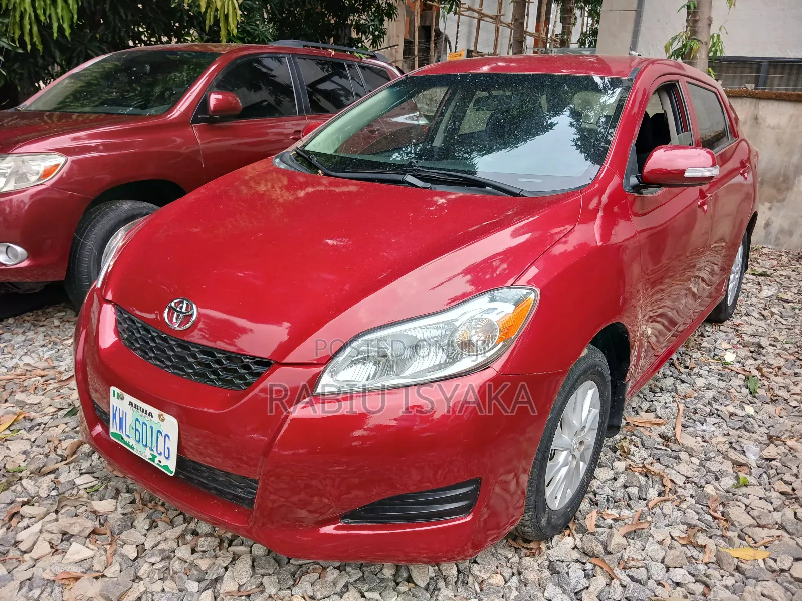 Toyota Matrix 2010 Red
