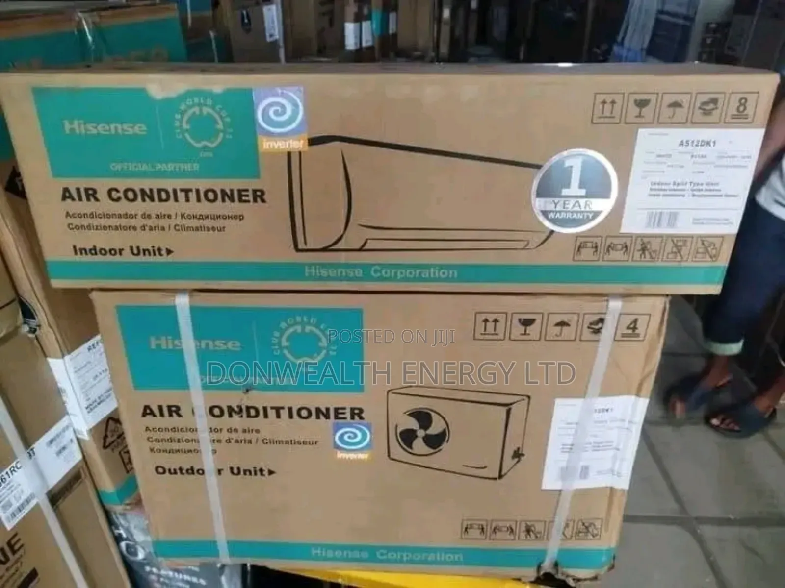 1.5 Horse Power Inverter Hisense Ac