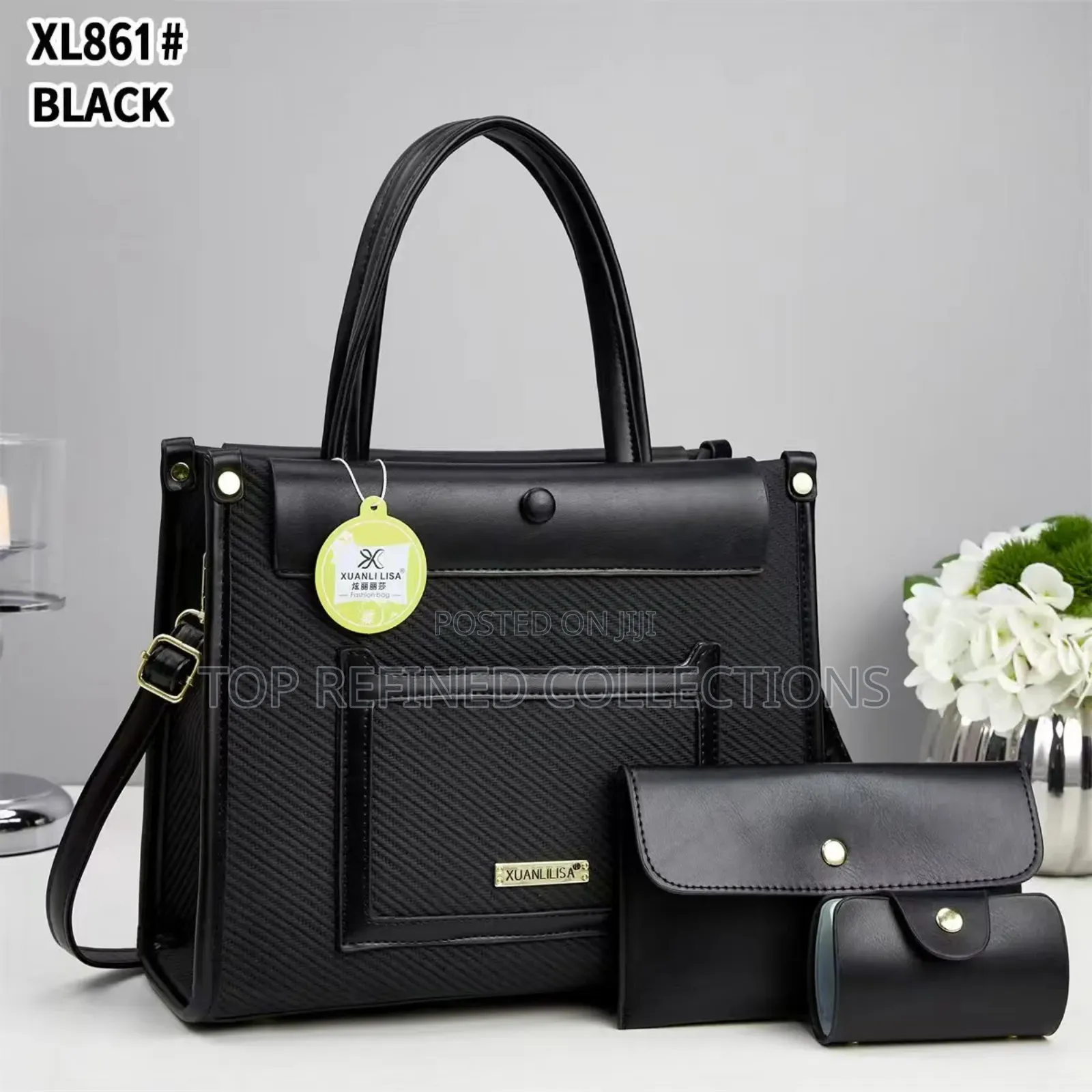 Solid Quality Luxury Women's 3in1 Handbag
