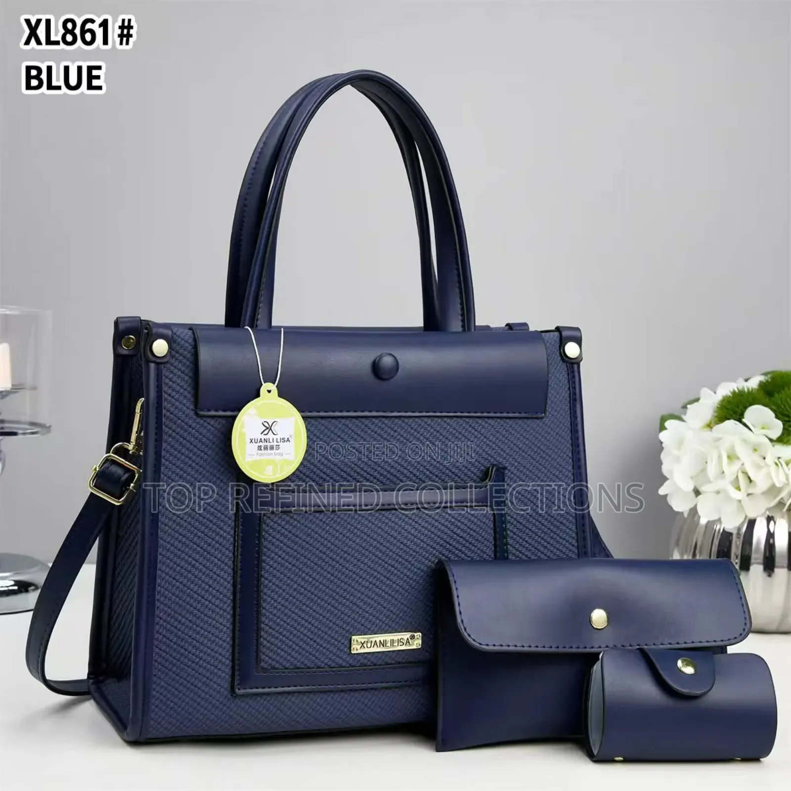 Solid Quality Luxury Women's 3in1 Handbag