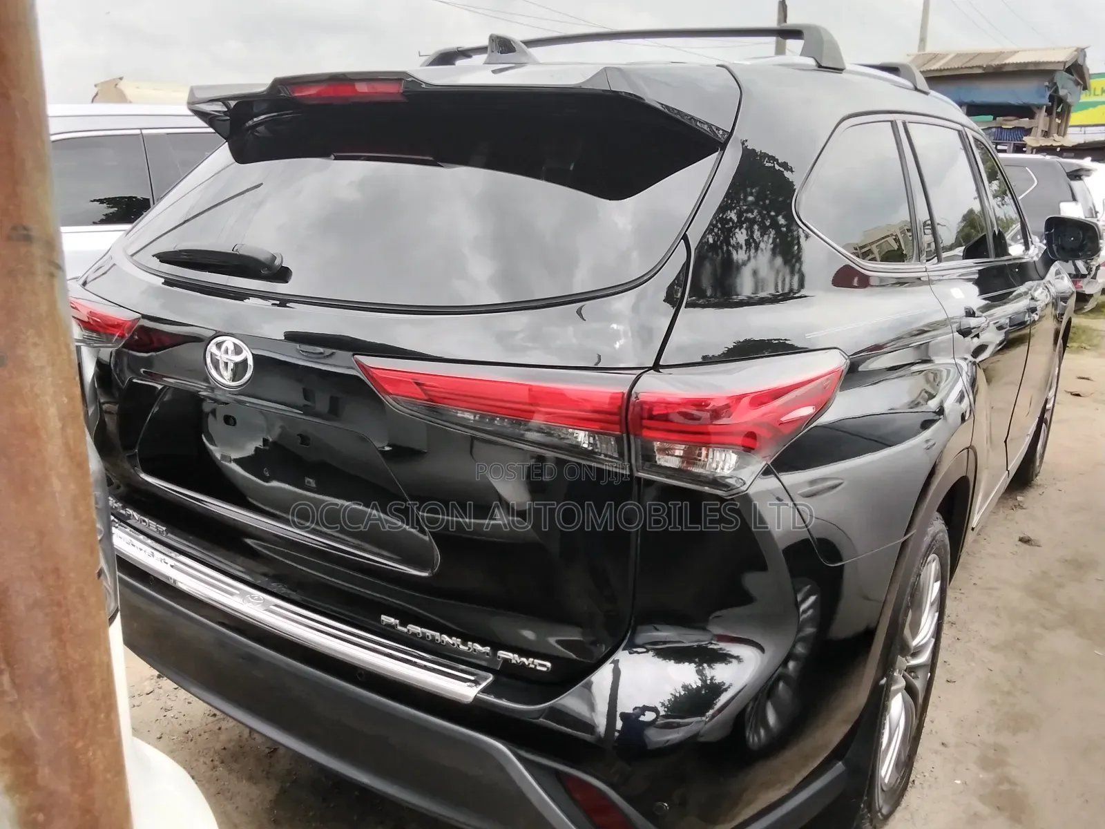 Toyota Highlander Platinum 2021 Black