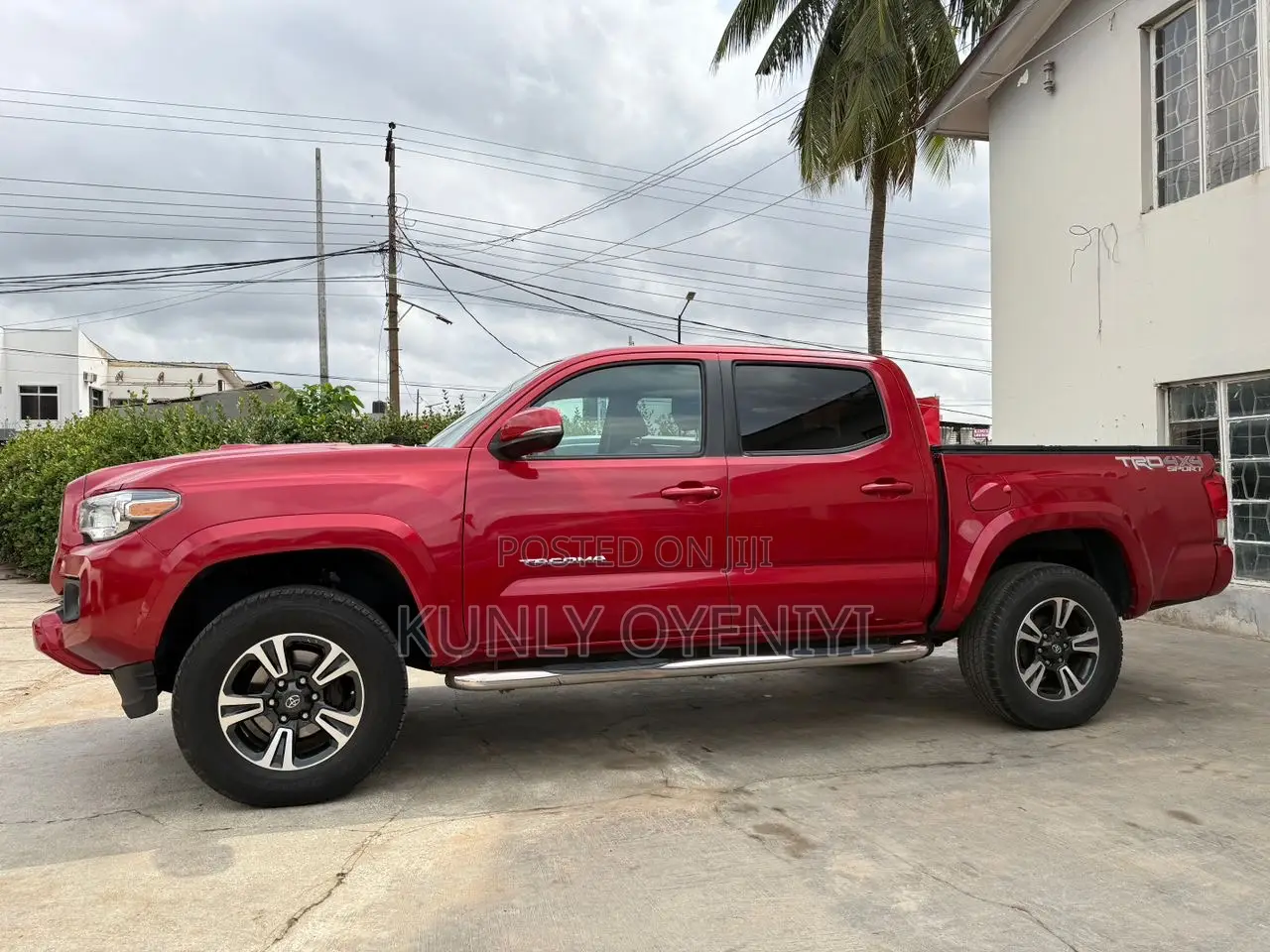 Toyota Tacoma TRD Sport 2017 Burgundy