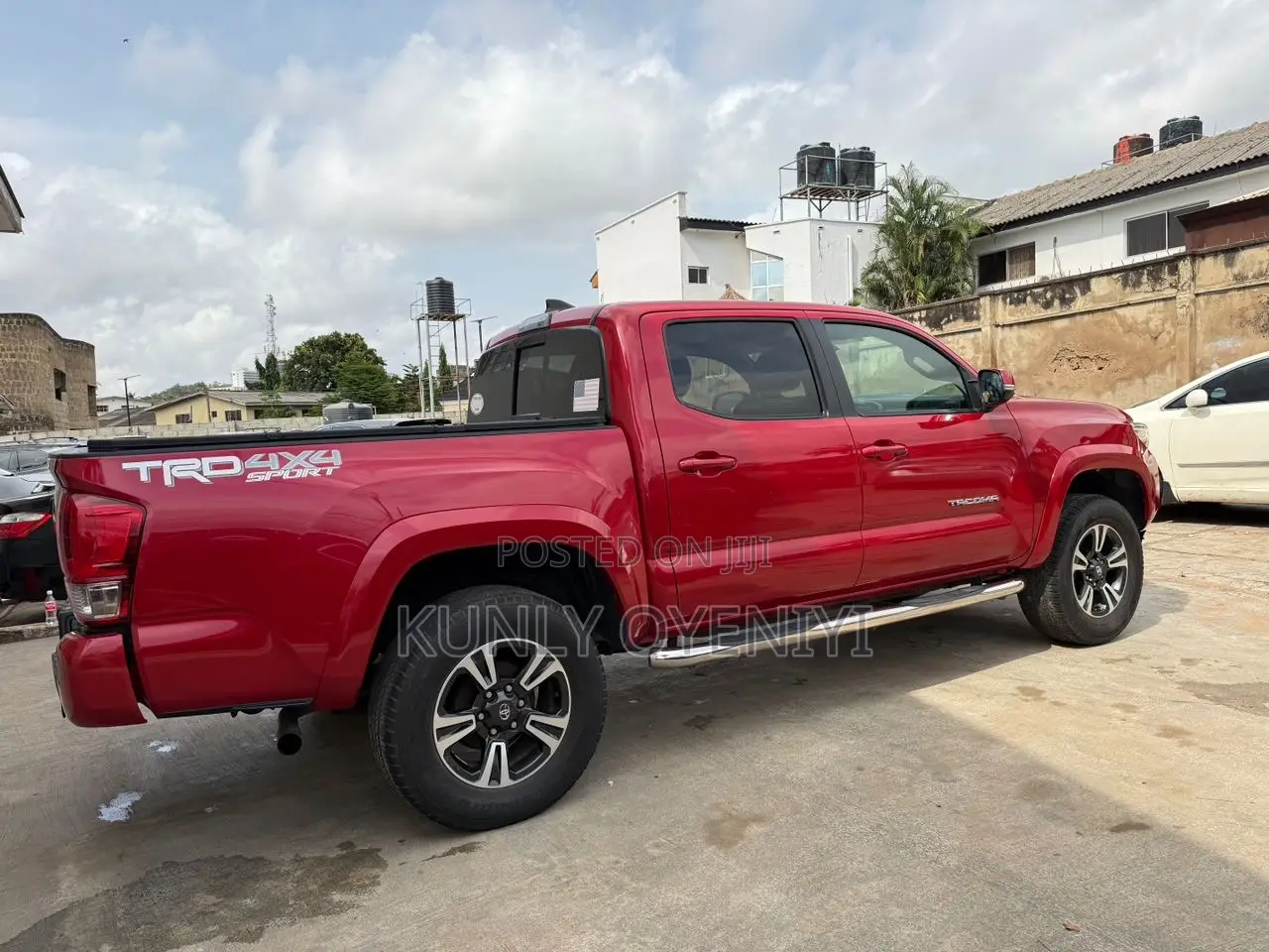 Toyota Tacoma TRD Sport 2017 Burgundy