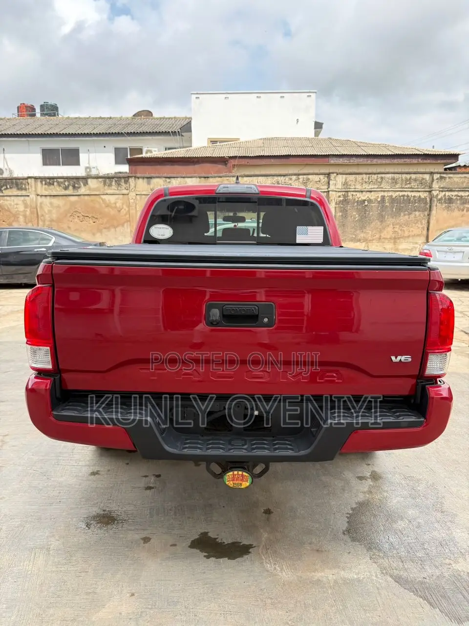 Toyota Tacoma TRD Sport 2017 Burgundy