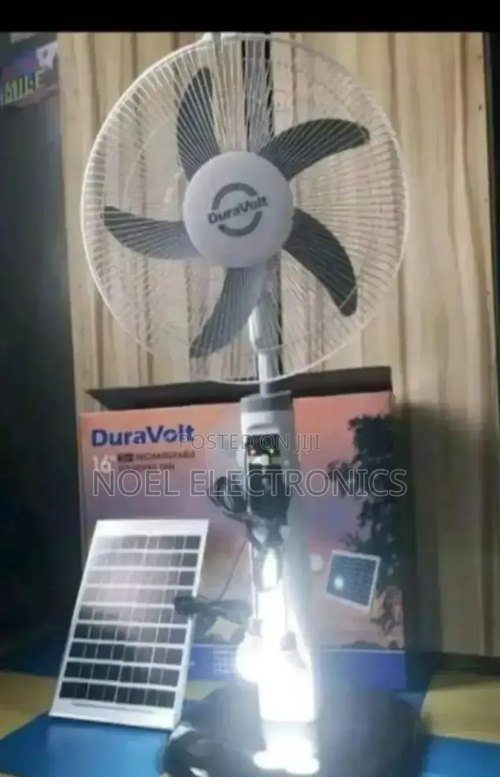 Duravolt 16" 3 In 1 Rechargeable Standing Fan