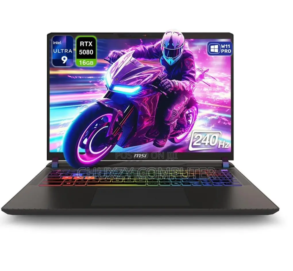 New Laptop MSI Vector 16 HX AI A2XWIG 16GB Intel Core Ultra 7 SSD 512GB