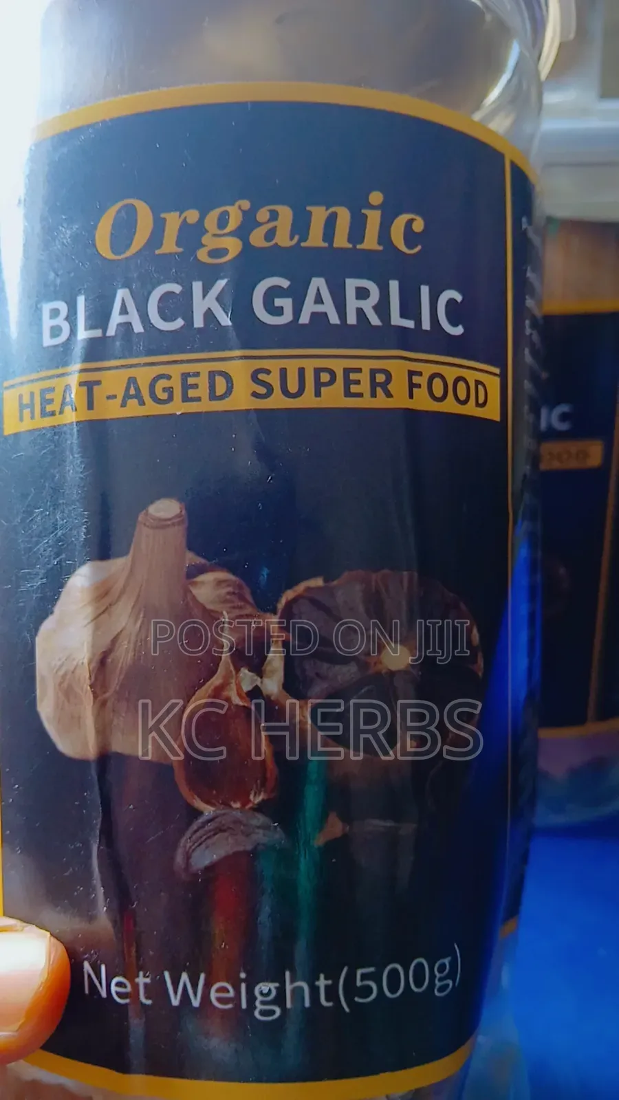 Organic Black Garlic (500g) Heat Aged Super Food