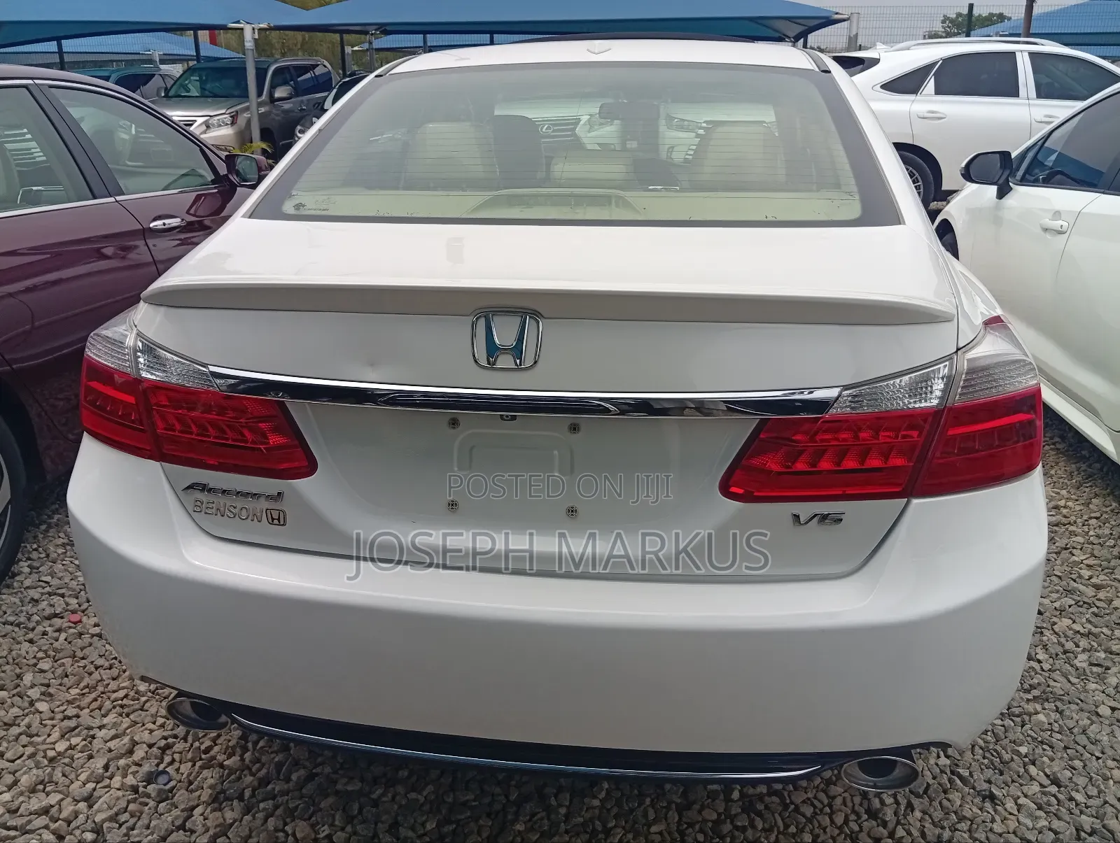 Honda Accord EX-L V-6 2dr Coupe (3.5L 6cyl 6A) 2015 White