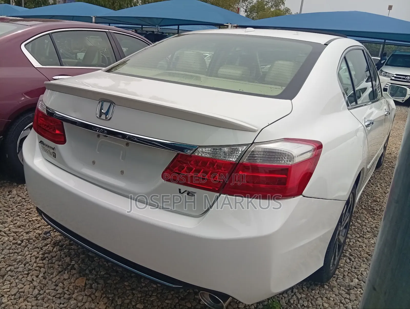 Honda Accord EX-L V-6 2dr Coupe (3.5L 6cyl 6A) 2015 White