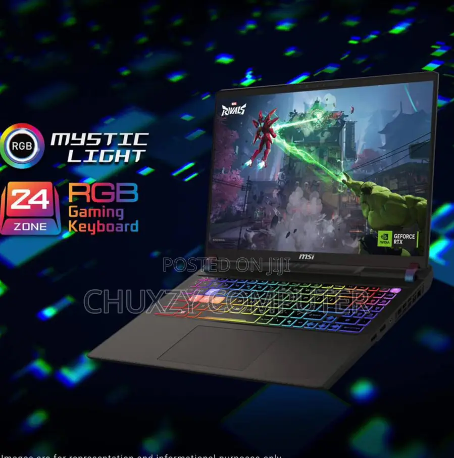 New Laptop MSI Vector 16 HX AI A2XWIG 16GB Intel Core Ultra 7 SSD 512GB