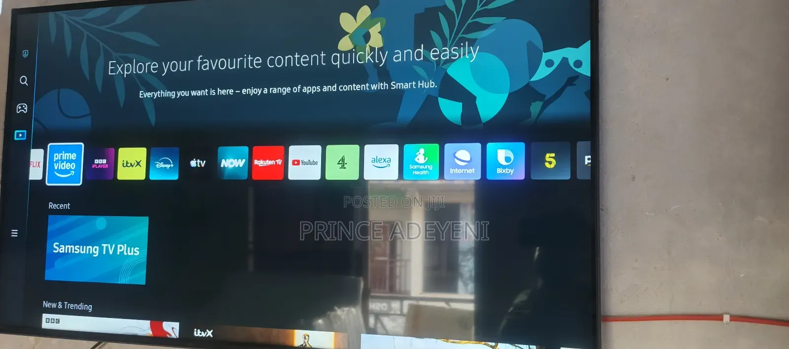 43 Inches Crystal Uhd Samsung Smart Tv
