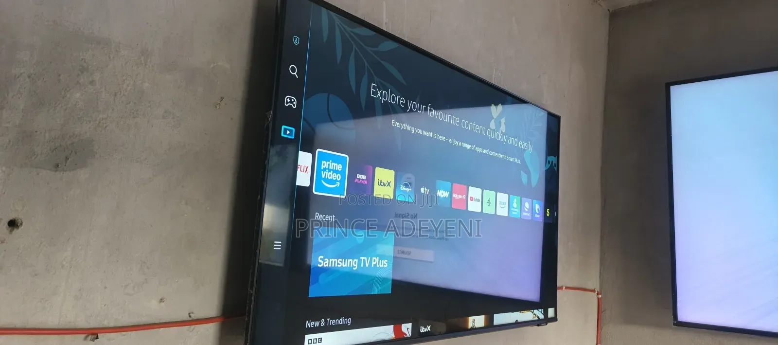 43 Inches Crystal Uhd Samsung Smart Tv