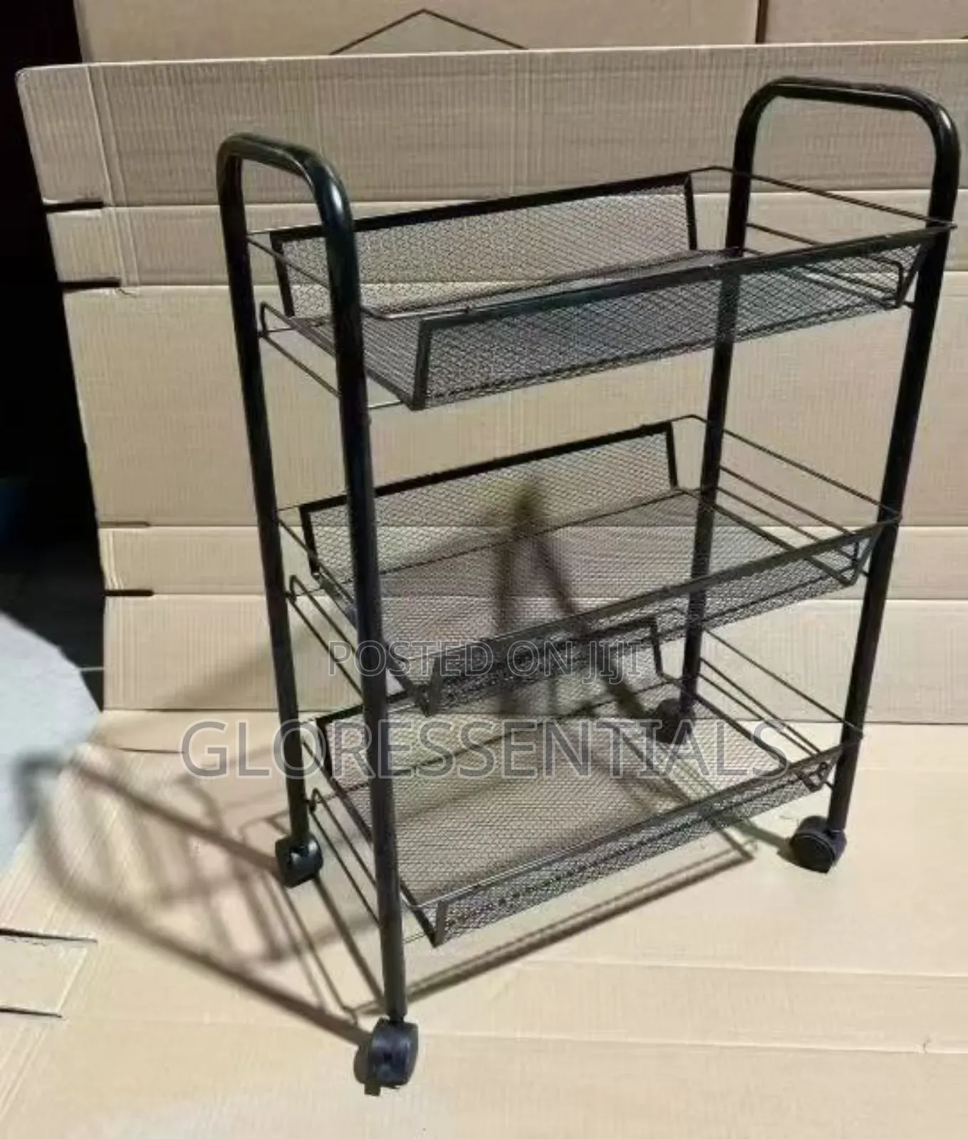 3 Layers Trolley With Wheels