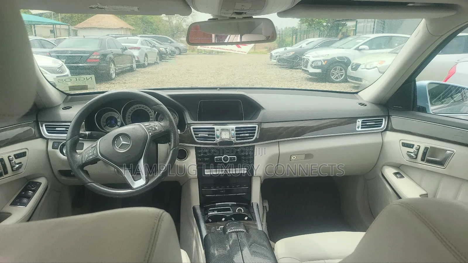 Mercedes-Benz E350 2015 Blue
