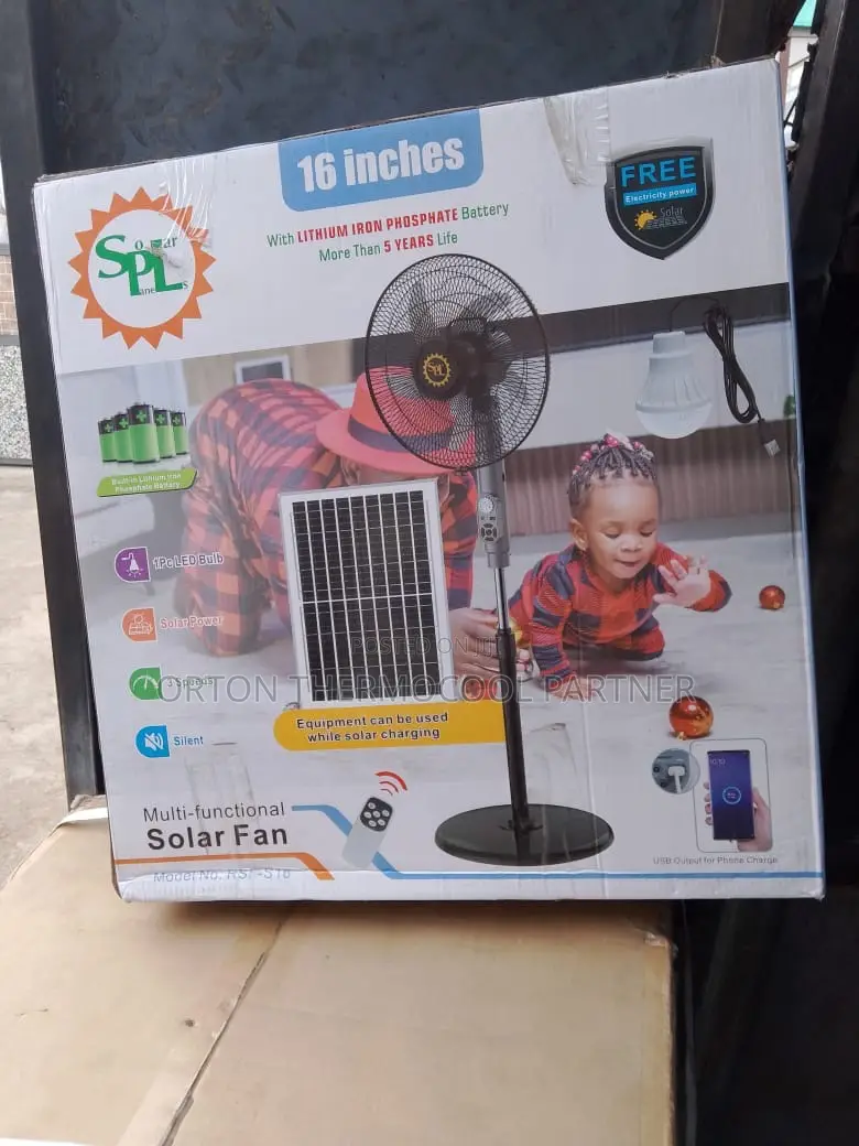 SPL Rechargeable Fan 16 and 18 Inches Available