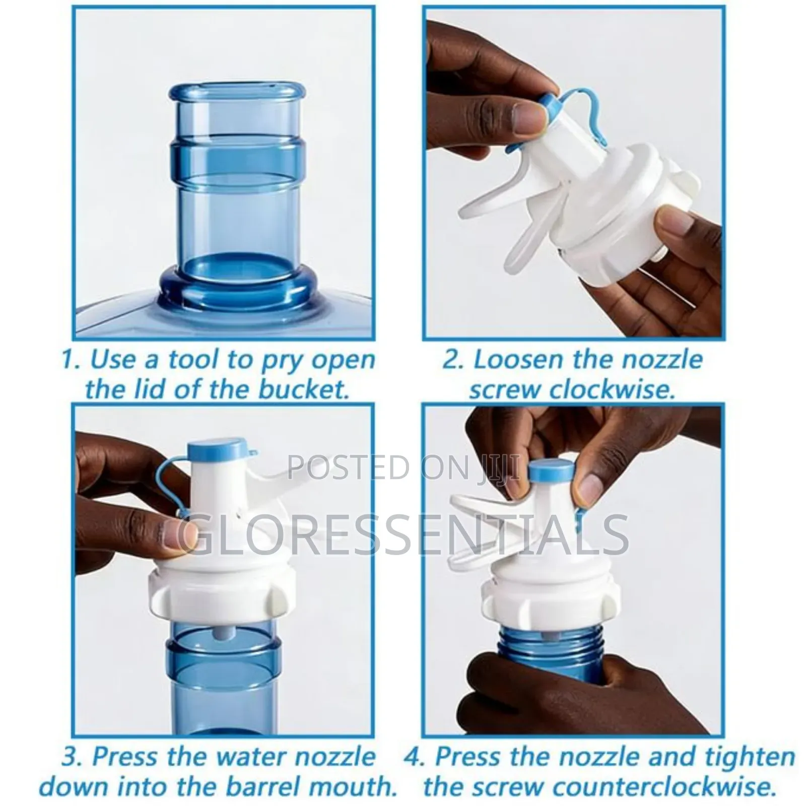 Water Dispenser Bottle Stand With Faucet