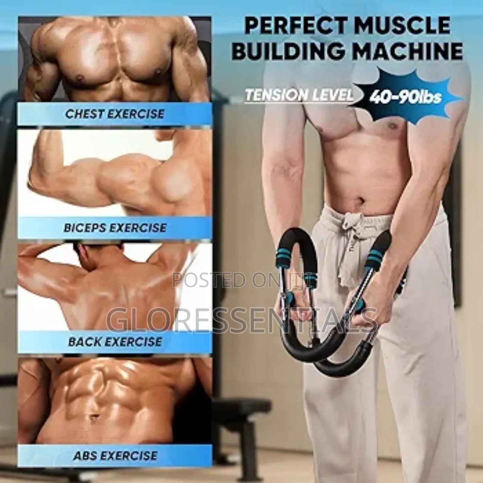 Portable Power Twister Bar, Twister Arm Trainer Home Workout Equipment