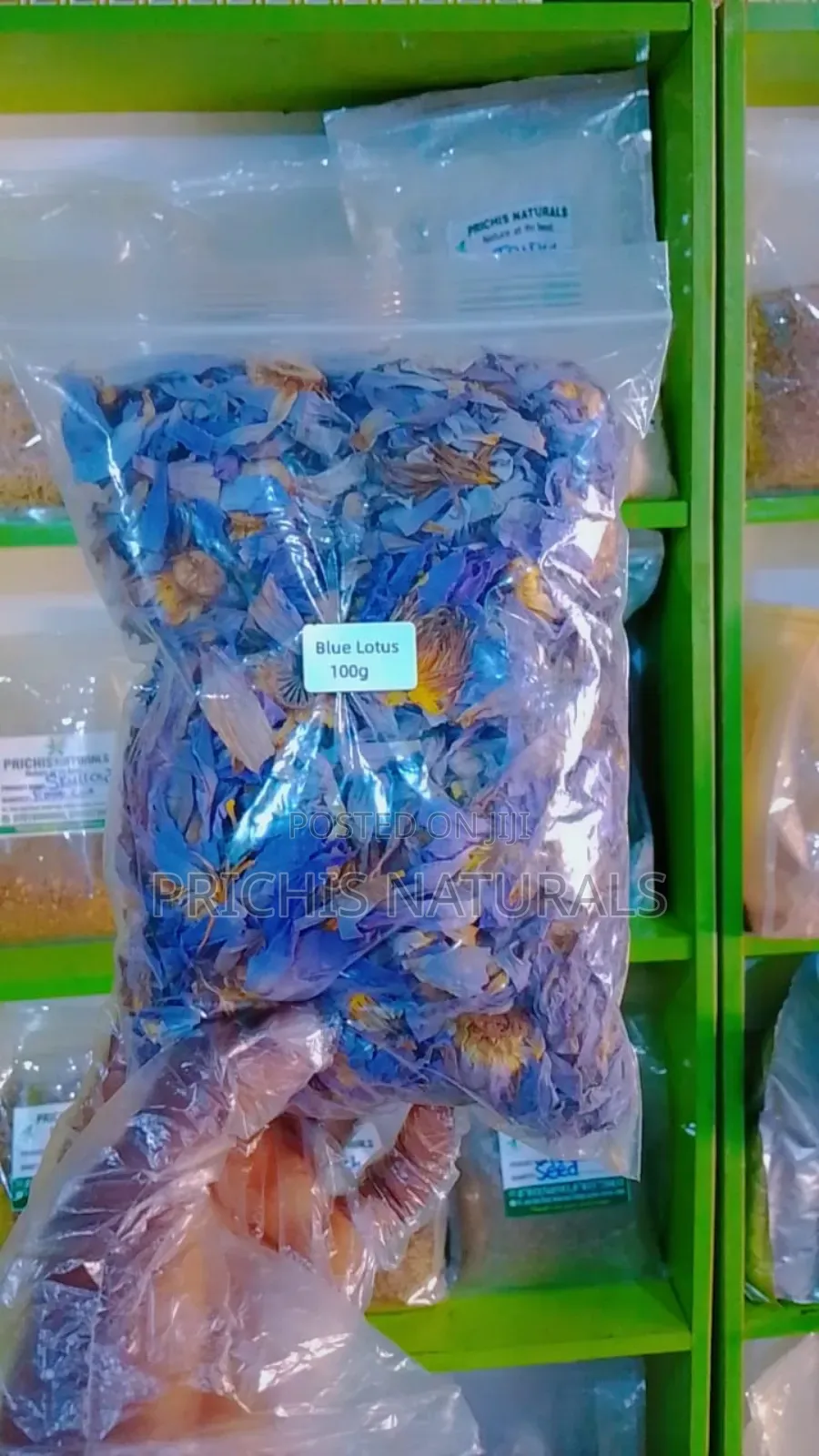 Blue Lotus Flower 100g(Nymphaea Caerulea) – Relaxation & Lucid Dreams