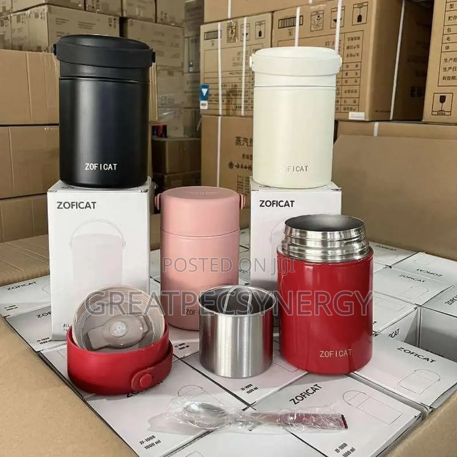 Zoficat Food Flask With Spoon