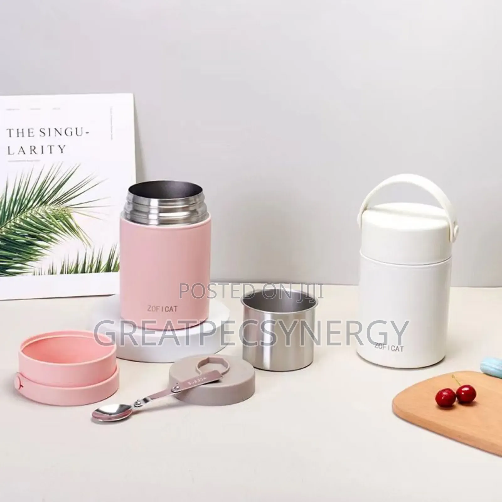 Zoficat Food Flask With Spoon