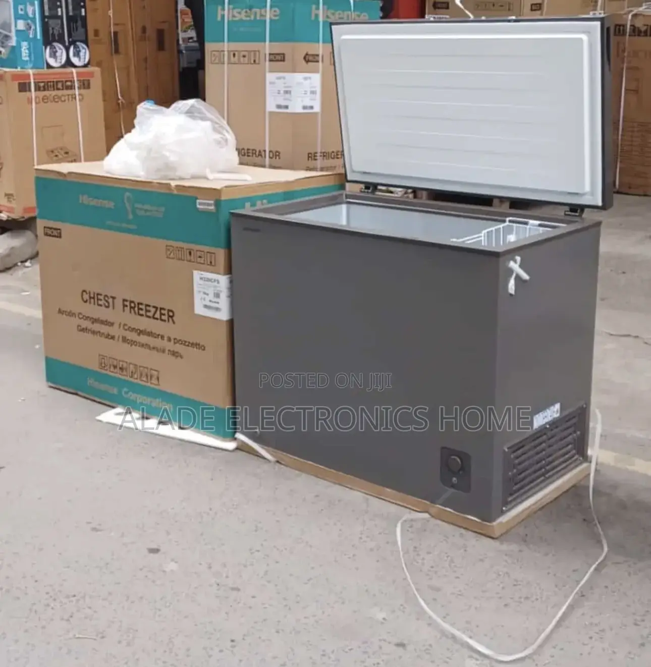 Hisense Chest Freezer 327ltrs” Fast Freeze, Inverter. 10yrs Warranty