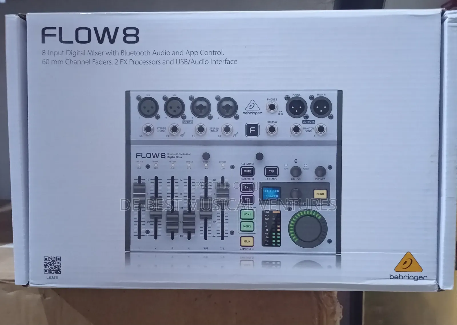 Behringer Flow8 Bluetooth Controlled Digital Mixer