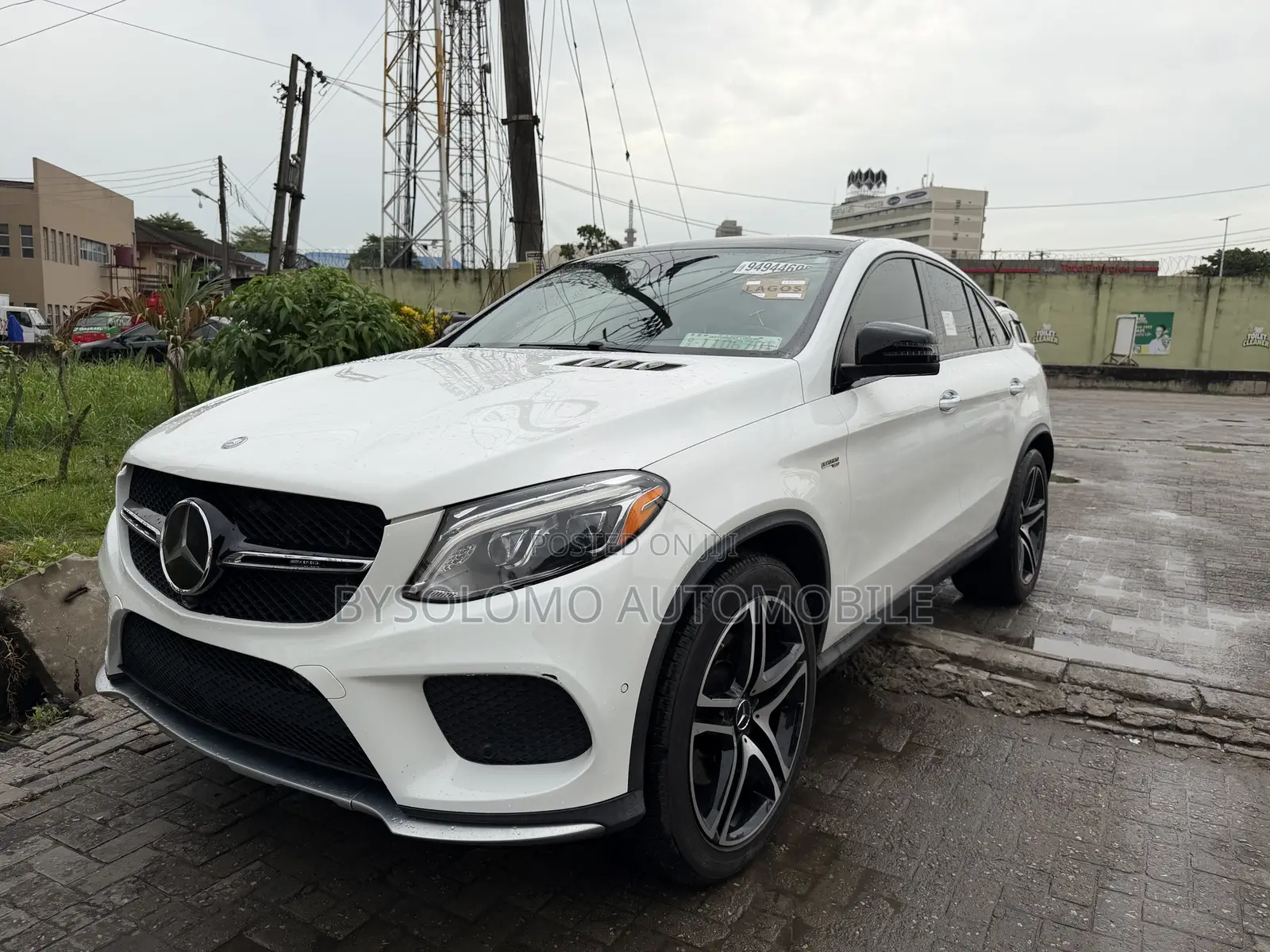 Mercedes-Benz GLE-Class AMG GLE 43 4MATIC 2017 White