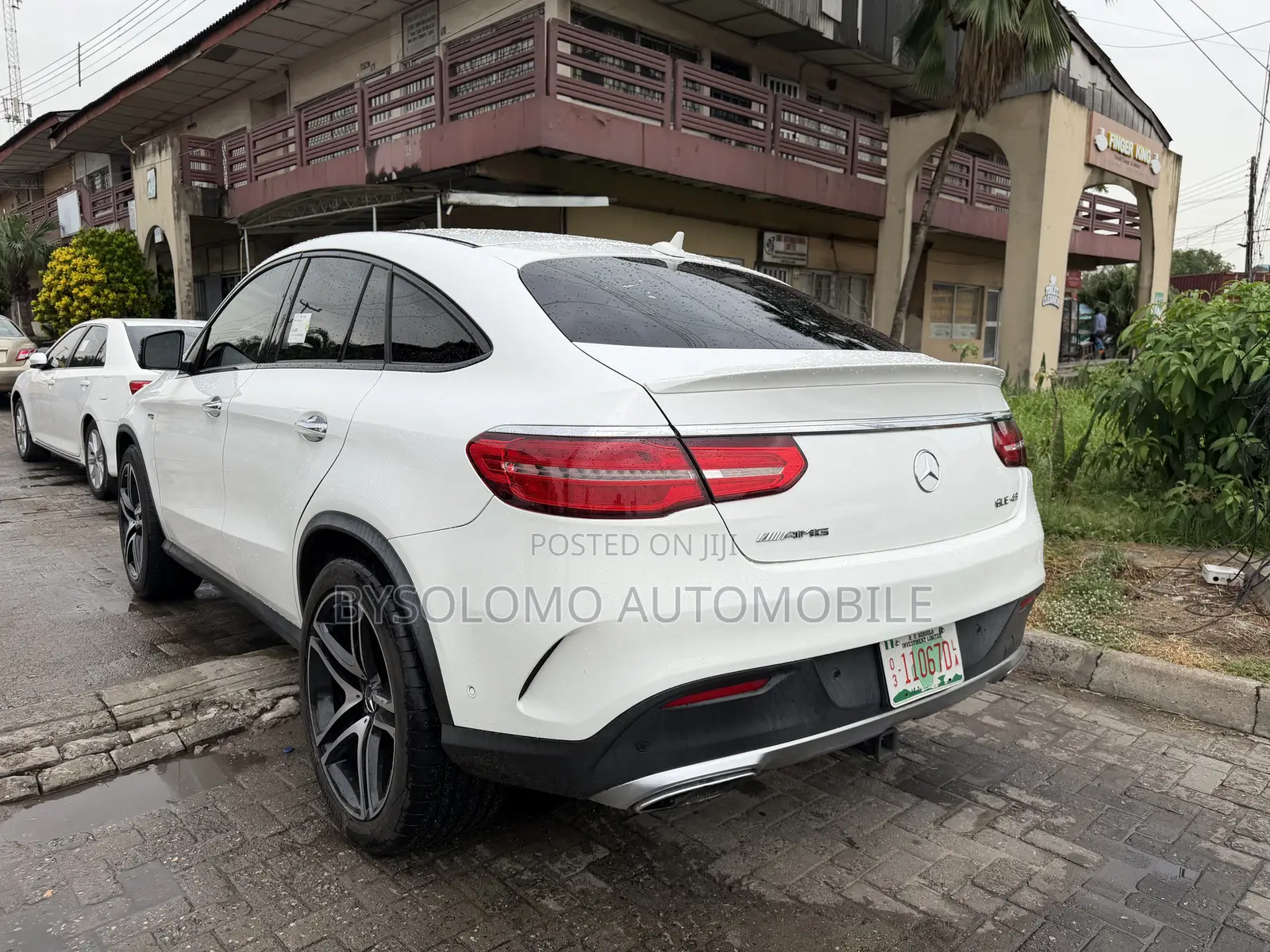 Mercedes-Benz GLE-Class AMG GLE 43 4MATIC 2017 White