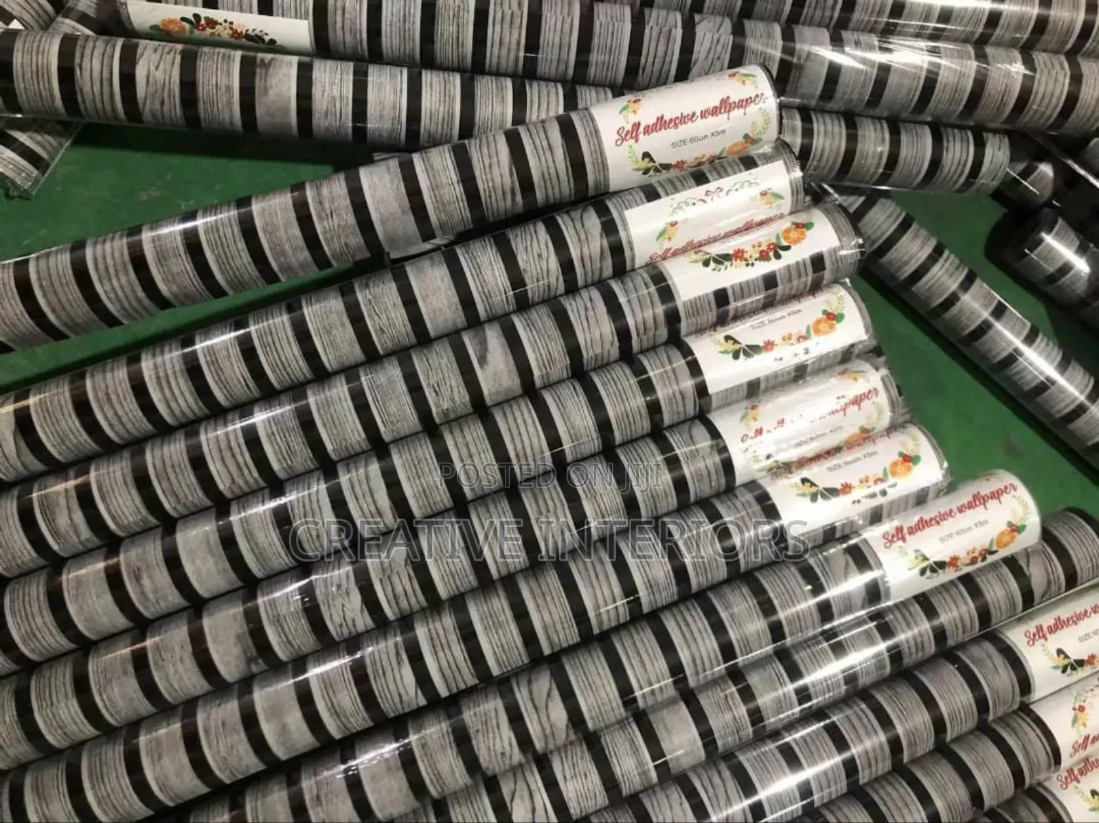Adhesive Marble Foil Stickers