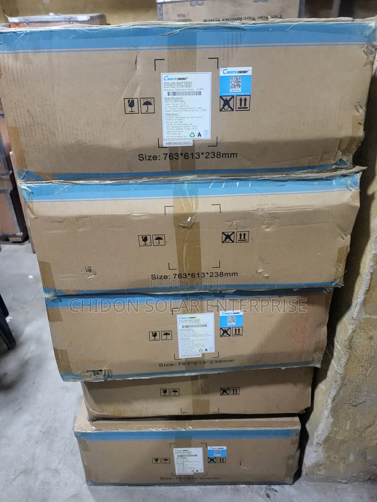 10kwh 51.2v Cworth Energy Lithium Ion Battery