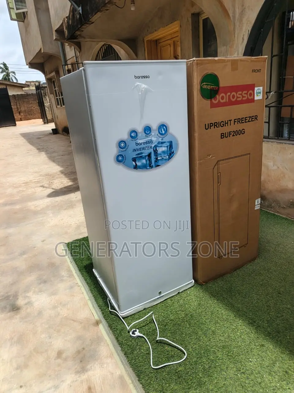 200l Upright Freezer Barossa Model Buf200g System